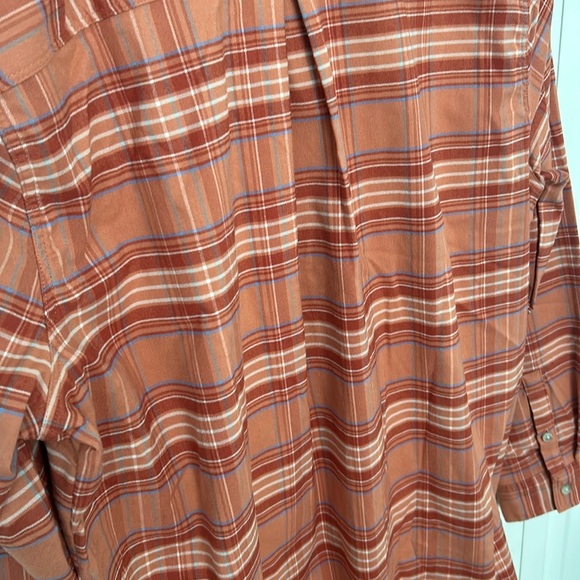 Eddie Bauer Classic Fit Button Up Plaid Shirt Sz XL - Picture 4 of 7